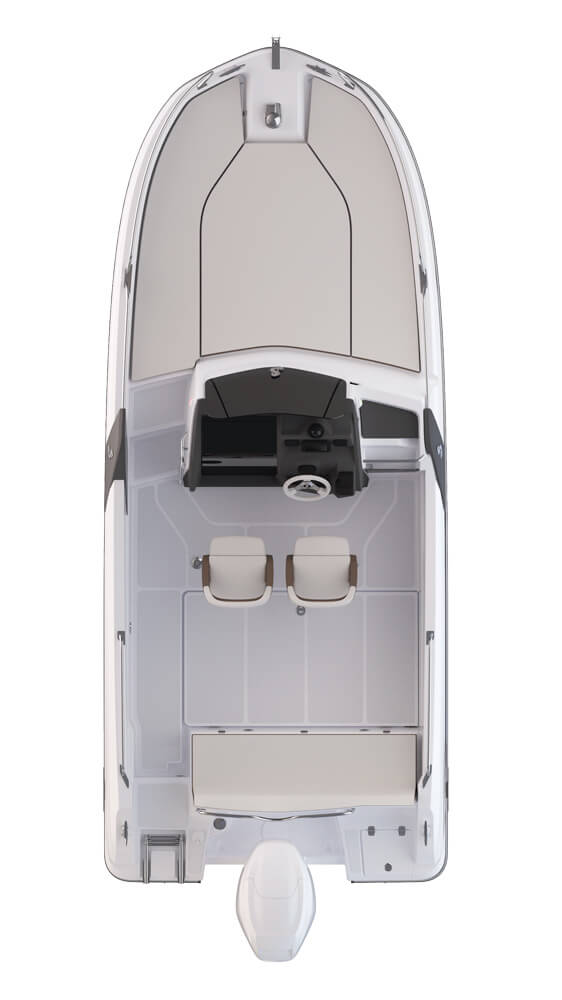 Схема катера Beneteau Flyer 6.6 SUNdeck