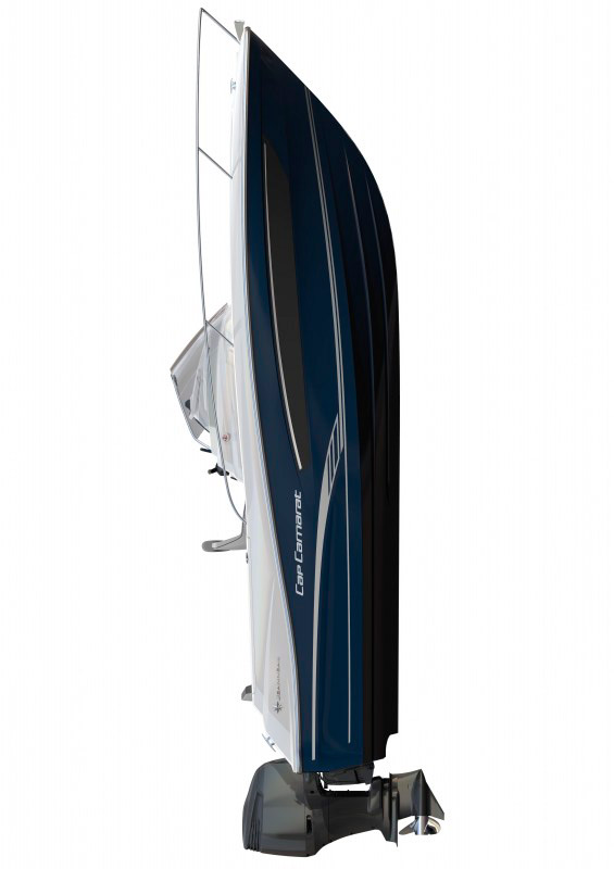 Схема катера Jeanneau 7.5 WA Series 2