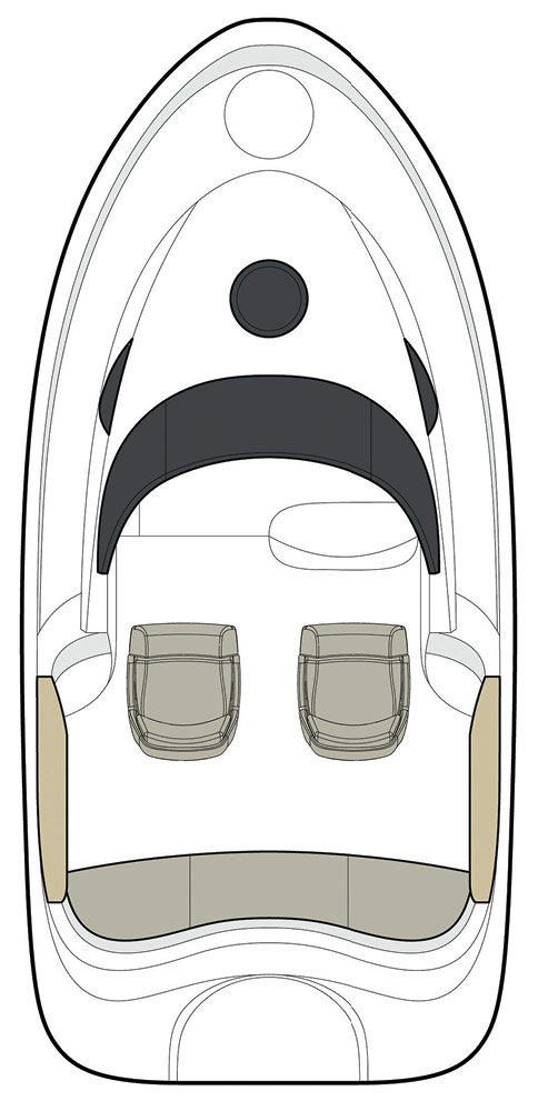 Схема катера Quicksilver Activ 540 Cabin