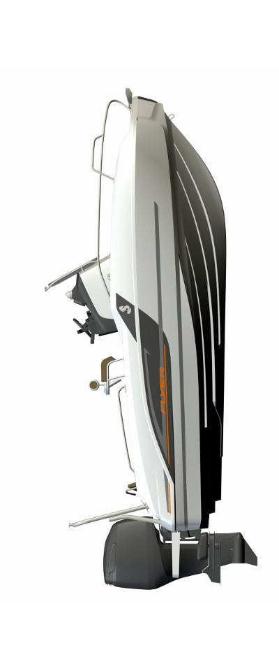 Схема катера Beneteau Flyer 5.5 SUNdeck