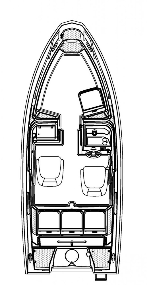Схема катера Buster Le
