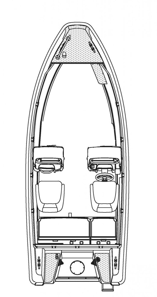 Схема катера Buster Lx