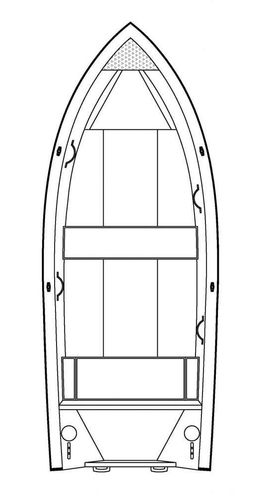 Схема катера Buster XS / XSr
