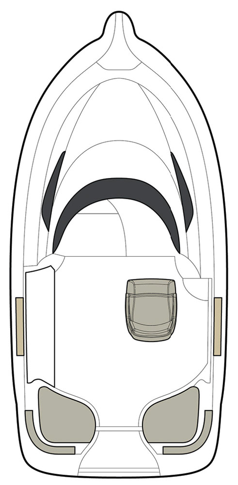 Схема катера Quicksilver Activ 470 Cabin