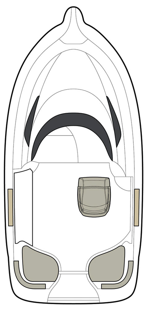 Схема катера Quicksilver Activ 510 Cabin