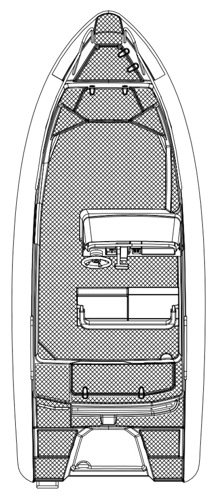 Схема катера Silver Wolf Avant 510